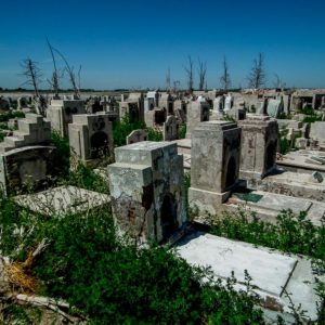 El Cementerio abandonado de Carhué